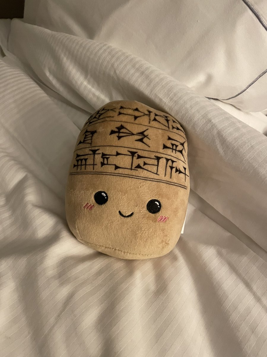 Dr. Tiffany Earley-Spadoni (@tiffanyspadoni) on Twitter photo We fought over tuppi tonight at the <a href="/ISAC_UChicago/">Institute for the Study of Ancient Cultures</a> reception like he was a new beanie baby in 1994. #asor2023 We fought over tuppi tonight at the <a href="/ISAC_UChicago/">Institute for the Study of Ancient Cultures</a> reception like he was a new beanie baby in 1994. #asor2023