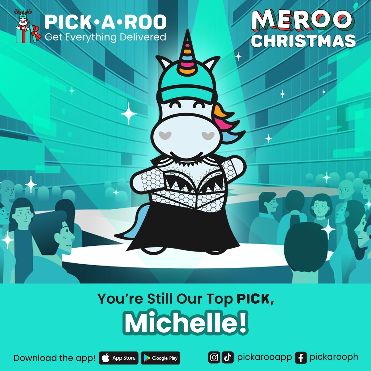 pickaroo's tweet photo. And we’ll always be ROO-ting for you 👏

With such beauty and grace, you raised our flag high and made our country proud! Thank you for representing us, Michelle Marquez Dee! 

#PickARoo #MissUniverse2023 https://t.co/Tu3aLR7vIE