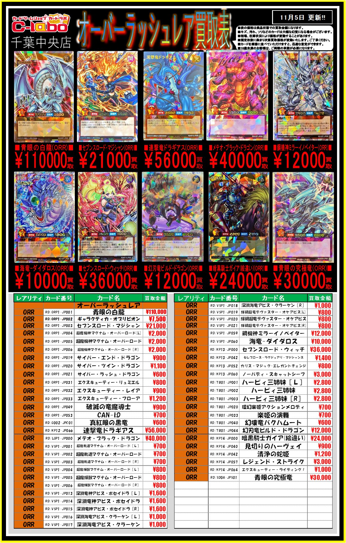 カードラボ千葉中央店@遊戯王ラッシュデュエル強化中! on X カードラボ千葉中央店@遊戯王ラッシュデュエル強化中! on X