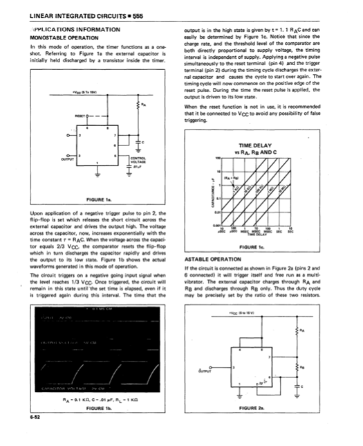 MakeAugusta's tweet photo. The 555 Story

In electronics design, there are few components that are still regularly used in new products from for over fifty years. This integrated circuit quietly oscillates, pulses, and times its way into an impressive array of gadgets, gizmos, and thingamabobs. Designed by Swiss engineer Hans Camenzind in the 1971 for the company Signetics, it has the distinction of being the most successful and best-selling Integrated Circuits in history. In this episode, we’re going to go through the story of the most prolific Integrated Circuit, the 555 timer.

A Split From Fairchild

In 1959, a designer named Bob Noyce created a groundbreaking invention at Fairchild Semiconductor. This invention was none other than the very first monolithic silicon integrated circuit chip. This chip was a significant technological advancement, as it allowed multiple electronic components to be combined onto a single piece of semiconductor material. This development paved the way for the modern computer age, revolutionizing the field of electronics and shaping the world as we know it today. Microchips were the future, everyone knew it. You’ll hear more about Bob Noyce in a future episode, as he and Gordon Moore started Intel in the late 60s.

Signetics was founded on Sept 12, 1961 by four Fairchild engineers, David Allison, David James, Lionel Kattner, and Mark Weissenstern.

A story of the early days of Signetics can be found in an interview with Lionel Kattner on YouTube. He claimed that Mark Weissenstern approached him regarding launching a business. It appears that David Allison and David James were already affiliated with this splinter group. These men were Fairchild engineers working on Integrated Circuit Development project. Fairchild was too preoccupied with the Transistor Market, so they had to watch their work, which had the potential to change the world, languish.

In June 1961, David James and Lionel Kattner met with Lehman Brothers about investment to start an Integrated Circuits company and Lehman Brothers invested $1M.

This is the equivalent to $10.3M today.

Then in September, they all left Fairchild Semiconductor and soon after moved into an eighteen thousand square foot building at 680 W Maude Ave in Sunnyvale, California.

Signetics

Fairchild Semiconductor and Bob Noyce are credited in inventing the Monolithic Integrated Circuit, but their primary business was transistors, and it seems that the military kept them very busy. Remember this was the late 50’s-early 60’s.

Soviet Russia put Sputnik in orbit just a few years earlier in 1957. The Communist Revolution in Cuba was in 1959.

Now remember, these engineers left what was likely a very well paid job, because they were spending so much effort to supporting the Department of Defense. While they were leaving Fairchild, the month before they founded Signetics, the Berlin Wall completed construction. I imagine from their perspective, at the time, it wouldn’t seem like it was going to change anytime soon.

Signetics has the distinction of being the first company founded with the specific purpose of designing, manufacturing, and marketing Integrated Circuits and they were very good at it.

The name Signetics comes from 'SIGnal NETwork ElectronICS'. The plan was to make ASICs or Application Specific Integrated Circuits targeting specific customers, like the D O D. It was a solid plan and nobody was doing that yet.

After living at 680 W Maude Ave for a year, Corning Glass Works paid $2.25M for a 51% stake in Signetics. Just think: they started the business with $1 million less than 18 months later and grew it 4.5 times that value

David James, a co-founder and first president of the company, left the Signetics in 1965, and by then Corning owned 82% of it. Soon after, the president of Corning Glass Works was elected to be the new Chairman of the Board of Signetics. So, by the late 1960s, Signetics no longer had the same culture that it began with. It was essentially another division of the Corning company.

Hans Camenzind

Now, I have set the stage.

The year was 1968 when our hero enters the story. Hans Camenzind.

Hans Camenzind was born in Zurich, Switzerland in 1934. He studied at the Swiss Federal Institute of Technology, a prominent institution in Zurich, earning a degree in Electrical Engineering. He then moved to the United States in 1960 and received a Masters of Electronic Engineering from Northeastern University in Boston.

Afterwards, he started working for P.R. Mallory and Company in Burlington, Massachusetts in 1962. P.R. Mallory was a leading battery designer and manufacturing company. I’m not surprised if you’ve never heard of P.R. Mallory, because, while Hans was working for them, in 1964 they started rebranding to Duracell Battery. This is actually pretty neat, because in my collection I have some Mallory branded tubes and other components. They were essentially made by Duracell Battery and that is kind of neat.

When he was a student at Northeastern University, he would sometimes go study at M.I.T.’s library and read old journals. This time of his life very much informed his future career. I found a quote from him about his experiences in this library.

“I went to the MIT library.  I had access to this library, and underneath the circular white dome, on the 6th and 7th floor, I spent almost a week looking through old issues of the Proceedings of the IRE (Institute of Radio Engineers). There was no index, no computer search, so I had to go through volume after volume.  I came across a concept called a phase locked loop [PLL].  I had never heard of it before. I looked at it and it was a very obscure concept; it was used to lock on to some faint signal. I think NASA used this to lock on to signals coming back from the moon for the lunar landing.”

While working at P.R. Mallory, he pushed for them to let him develop P L L devices, but they really weren’t interested in it at all, as they were a battery and material manufacturer. This is what caused him to leave P.R. Mallory and move out west to Santa Clara, California to work with Signetics. At his heart he knew he wanted to design Analog Integrated Circuits and work with P L L concepts.

From 1968 to 1970, while working at Signetics, he was responsible for the NE565, NE566, and the NE567.

The NE565 was the first practical and marketable Phase-Lock-Loop IC Device and was used heavily in FM demodulation applications. The NE566 was a simple ‘function generator’. It was a popular Sine Wave and Square Wave generator. The NE567 was a Tone Decoder. In the late 1960s and 1970s, this trio of ICs was very popular and used for Touch Tone Phone Automatic Switchboards. That’s pretty cool.

At this time, I would like to ask you to let me take a moment and talk about Cyber City Circuits. I’ll make it quick. Cyber City Circuits was established in 2018 in Augusta, Ga. We offer an assortment of services, including low-to-medium volume PCB Assembly, PCB Design, Prototyping, QC Testing, and more. We also do custom designs, PCB badges, Custom Soldering Kits, etc. Please keep us in mind, next time you find you have PCB design and assembly needs. Now back to the show.

The Invention of The 555 Timer

In 1970 there was a nation-wide recession. Within the electronic components industry, the recession was credited to inflation, overcapacity, excess inventory, and increased competition from newer, more agile companies, like Intel. By this time Hans had become disenchanted by the direction Signetics was moving and in 1970, the corporate powers asked Hans to resign and he did. In 1970, Signetics would downsize their engineering departments by 50%.

Now, remember that a couple years before Hans started working at Signetics, Corning started buying up Signetics stock and the culture was changing. In interviews he reflects on this time as a relief and he wanted to take the time to write a book, but by the beginning of 1971 Signetics came back to Hans, trying to get him back onboard. He declined and instead demanded a one-year independent contract position. He had an idea for a timer device and started a new company called InterDesign to contract with Signetics.
If you think about it, Signetics didn’t invent the 555 timer, InterDesign did. Signetics just marketed it.

So, when he designed the 555 timer, he did so as an independent contractor and his first independent design job was the 555 timer. In interviews he says the office he rented was a small place in between two Chinese Food Restaurants. I was able to find the address that the 555 Timer was designed in, at 165 S Murphy Ave Suite B in Sunnyvale, CA. It is still there today and it is an office for a real estate broker.

During this time, he went the University of Santa Clara in the evening to get his Master’s in Business Administration and taught classes there in the mornings. He did his contract work in the afternoons. He said that Signetics loaned him all of the equipment he needed and paid him $1200 dollars a month. When adjusted for inflation, $1200 dollars in 1971, is equal to over $9,000 dollars a month today, not bad for part time work.

He said it took him the full year to finish the 555 timer, six months breadboarding and proving the design concepts and six months working on the Rubylith layout. He claims that while the first prototype was nearly finished, he had to make a few minor adjustments before sending it back to Signetics for manufacturing. It was all done by hand, there were no computers. His final design had twenty-three transistors, sixteen resistors, and two diodes.

The 555 timer was first introduced in the ‘1972 Signetics Full Line Catalog’, where it had an 8-page datasheet entry. A link to this book can be found in the show notes.

The 555 almost didn’t happen at all. The heads of the engineering departments at Signetics didn’t want to add the timer to their catalog of parts, because they had multiple devices that would pair together to perform the same functions, so they felt like it would kind of shoot themselves in the foot. It was, the marketing manager, Art Fury, that championed the 555 timer on the behalf of Hans Camenzind. So, without Art Fury, we may not have the 555 timer today. A little unsung hero action there. That’s pretty cool.

In Hans’ book ‘Designing Analog Chips’ he talks about the release of the 555 timer. He writes “The market reaction to the 555 timer was truly amazing. Art Fury made history by bringing out the circuit at an unprecedented low price, 75 cents. I had deliberately made the design flexible, but nine out of ten applications were in areas and ways I had never contemplated. For months I was inundated by phone calls from engineers who had a new idea for using the timer. To this day the 555 has been the best-selling IC every year, copied by numerous companies. Except for a CMOS version, the design has never been changed.”

A Post 555 Timer World

By the end of 1972, Signetics knew they had a hit on their hands. It had become the best-selling IC in history in its first year and it continues to be even today. They published special application guidebooks and really pushed marketing the device and in November of 1973 they went from needing to downsize their staff in 1970 to holding their Initial Public Offering or IPO, where they sold shares for $17 dollars a share. That is the same as $117 dollars today, which I would say makes for a very successful IPO.

It doesn’t stop there, two years after that in 1975, Signetics was purchased out-right by Phillips, eventually becoming Phillips Semiconductor and then, many years later, spun back off as NXP Semiconductors. I can’t find much in the line of ‘Annual Reports’ and Financial Reports from Signetics during this time, but my research makes it look like the 555 timer really helped pull Signetics back from the edge.

Hans continued his independent work as InterDesign, taking design and consulting contracts from different companies and in 1977 InterDesign was purchased by Ferranti. A year earlier Ferranti introduced the 16-Bit F100-L, which was the first microprocessor designed in Europe to enter the market.

InterDesign would go on to develop a product called ‘MonoChip’ which is a precursor to modern FPGAs and allowed for smaller organizations develop an Application Specific Integrated Circuit in a more cost-effective way.

After the sale of InterDesign he continued to teach and sell independent deisgn consulting work. Hans designed more than 150 ICs and held more than 20 patents.

Hans wrote three books, including ‘Designing Analog Chips’ in 2005 and ‘Much Ado About Almost Nothing: Man's Encounter with the Electron’ in 2008.

Hans Camenzind passed away in his sleep in 2012 at his home in Los Altos, California. Hans Camenzind’s career has had an impact on the world, that very few have had. He is in the same tier as Gordon Moore, Jack Kilby, Bob Noyce, Jack Haenichen and more.

Thank you for your time.