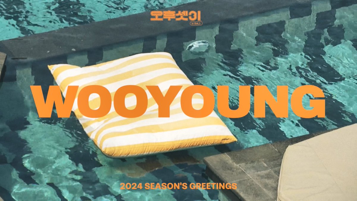 [오후셋이] JangWooyoung "2024 SEASON'S GREETINGS" Teaser Video

🗓 PRE-ORDER 
2023.11.08 WED 15:00 (KST) ~ 11.22 WED 23:59 (KST)

youtu.be/uudUttc9hwI

#2PM #투피엠
#JangWooyoung #우영 #장우영
#오후셋이 #3Buddies_at_2PM