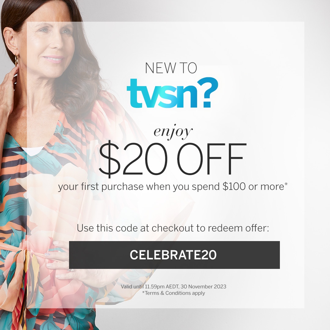 tvsn's tweet image. Enjoy $20 OFF your first order* 🤍✨ Ends 11:59pm AEDT 30th November.
⁠
*Terms &amp;amp; Conditions Apply.⁠
⁠
Follow link to claim discount: l8r.it/T3fv
.⁠
.⁠
#TVSN #newcustomer #onlineshopping #shop #gifts #free #promo #promotion #springsale