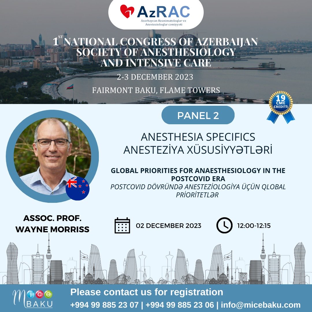 Looking forward to joining colleagues in Azerbaijan.