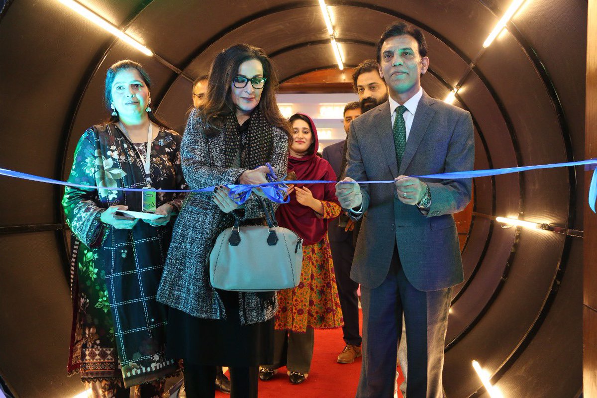 SDPIPakistan's tweet photo. First Sustainability Investment Expo #SIE2023 inaugurated by Senator @sherryrehman 
💡🕊️📸🤝🔗🏬🖇️👩‍🌾🌽🏆 https://t.co/YV0g4rfme8