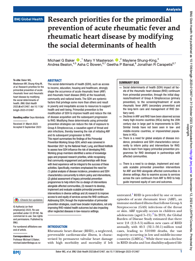 BMJ Global Health tweet media