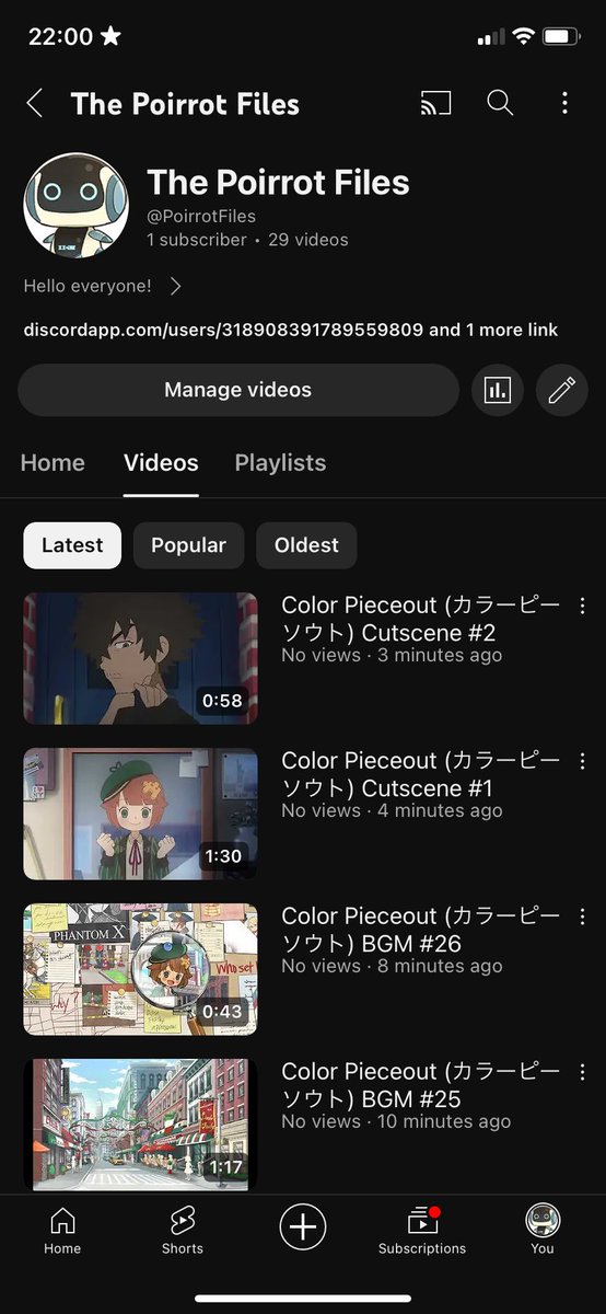 poirrotfiles's tweet photo. I finished uploading all of Color Pieceout's background music and cutscenes to my YouTube channel.
Please check it out!
#colorpieceout
#カラーピーソウト
#カラピ
https://t.co/dATdynLid3 https://t.co/LGuBJLSp4e