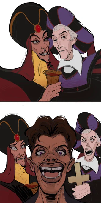 Besties🥰❤️❤️→You're not invited here!!! #Disneyvillains