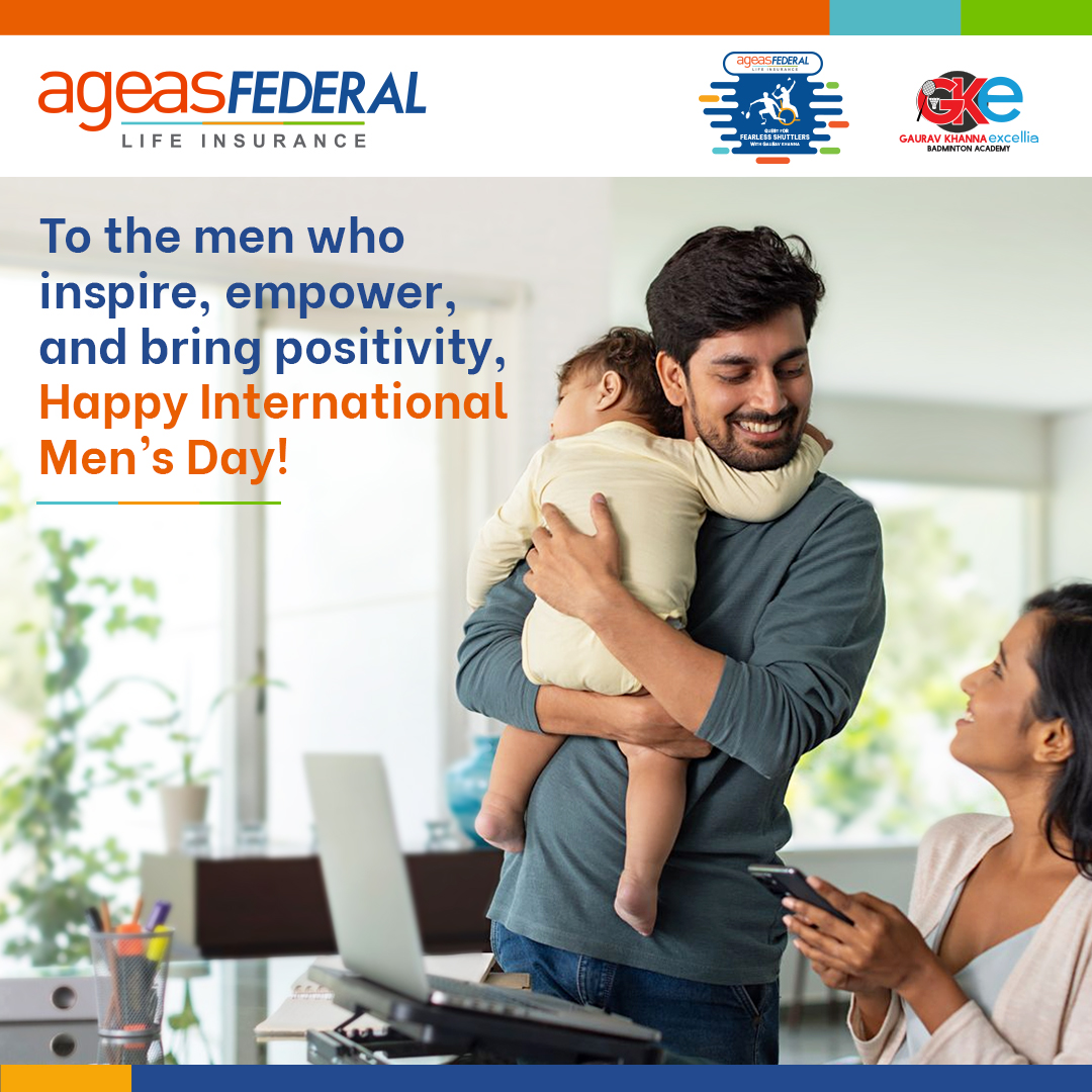 Celebrating the strength, resilience, and compassion of men around the world on International Men's Day. You lead by example. Here's to you! Visit us at ageasfederal.com