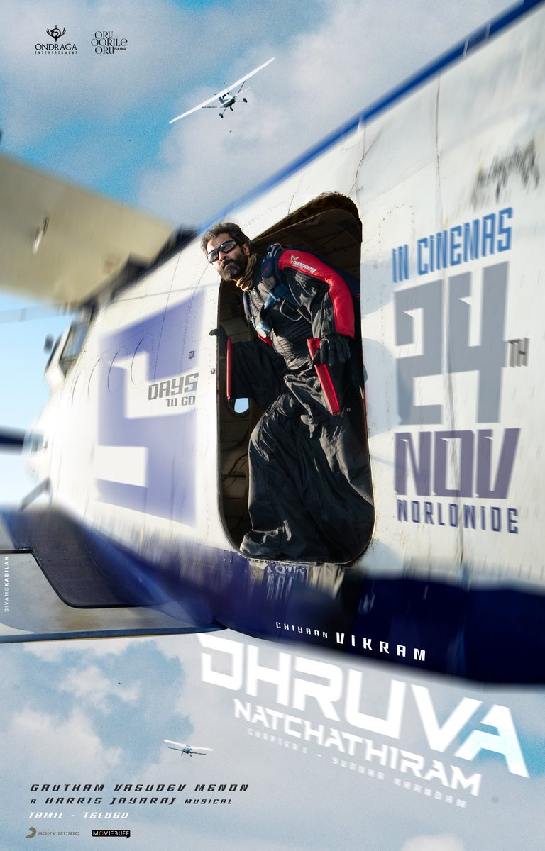OndragaEnt's tweet image. The Relentless Action Execution!

In just 5 Days, John &amp;amp; his Team will take on the centre stage❤‍🔥

#DhruvaNatchathiramFromNov24 #DhruvaNakshathramFromNov24 

#DhruvaNatchathiram #DhruvaNakshathram 

@chiyaan @menongautham @Jharrisjayaraj @riturv @oruoorileoru @Preethisrivijay…