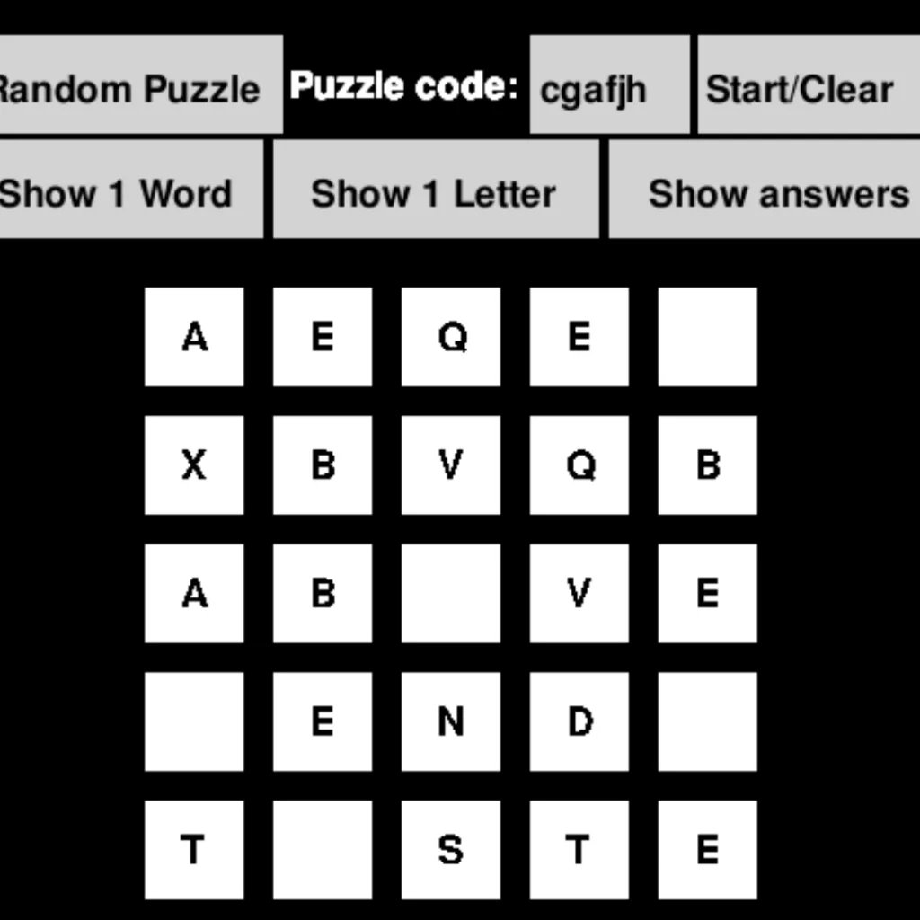 Wordfive Puzzle Code of the day for November 19, 2023: cgafjh

This AI generated image contains hints about the words in the puzzle. To play today's puzzle, go to playwordfive.com!