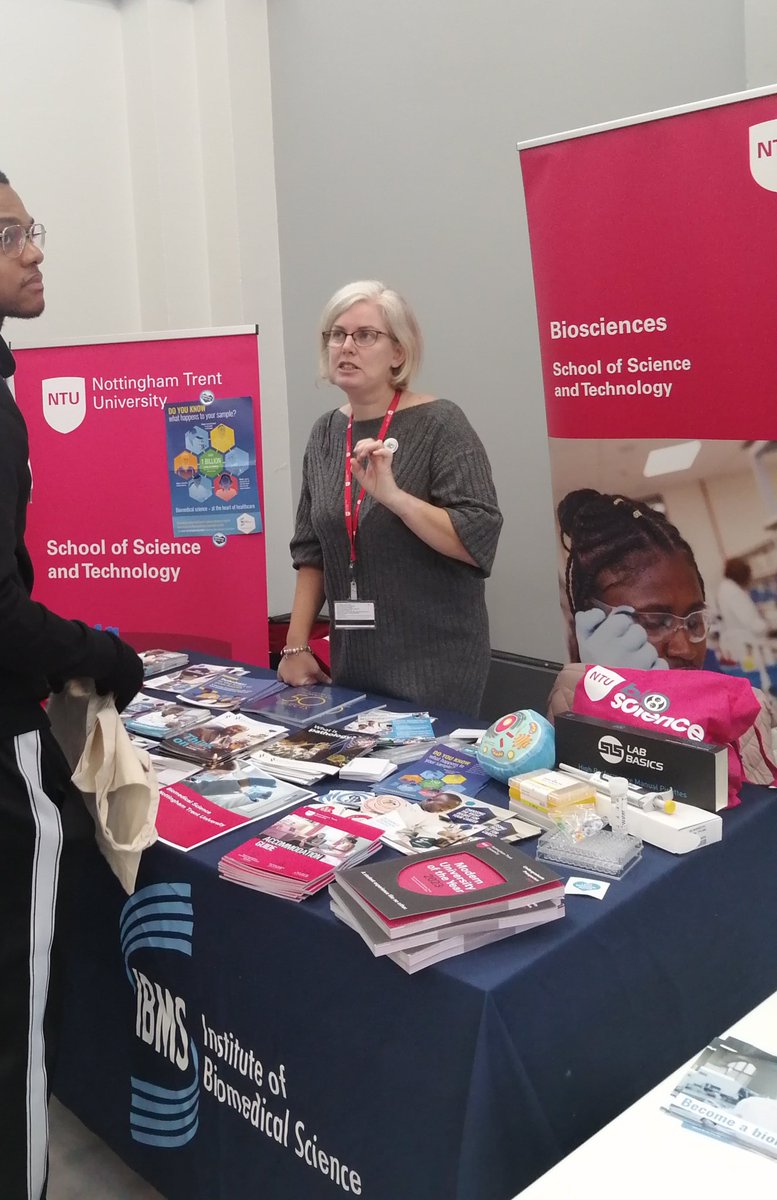 teachbiomed's tweet photo. Great Day at NUH #Pathology open day yesterday. Loved meeting @NTUBIOSCIENCES @NTUAlumni @TrentUni @NTUAppBiomed students past, present and future. Great day of lab tours, career guidance and degree discussion. Thank you @IBMScience @IBMSNottsDerby @RCPath for resource support https://t.co/qnOYCN2bWv