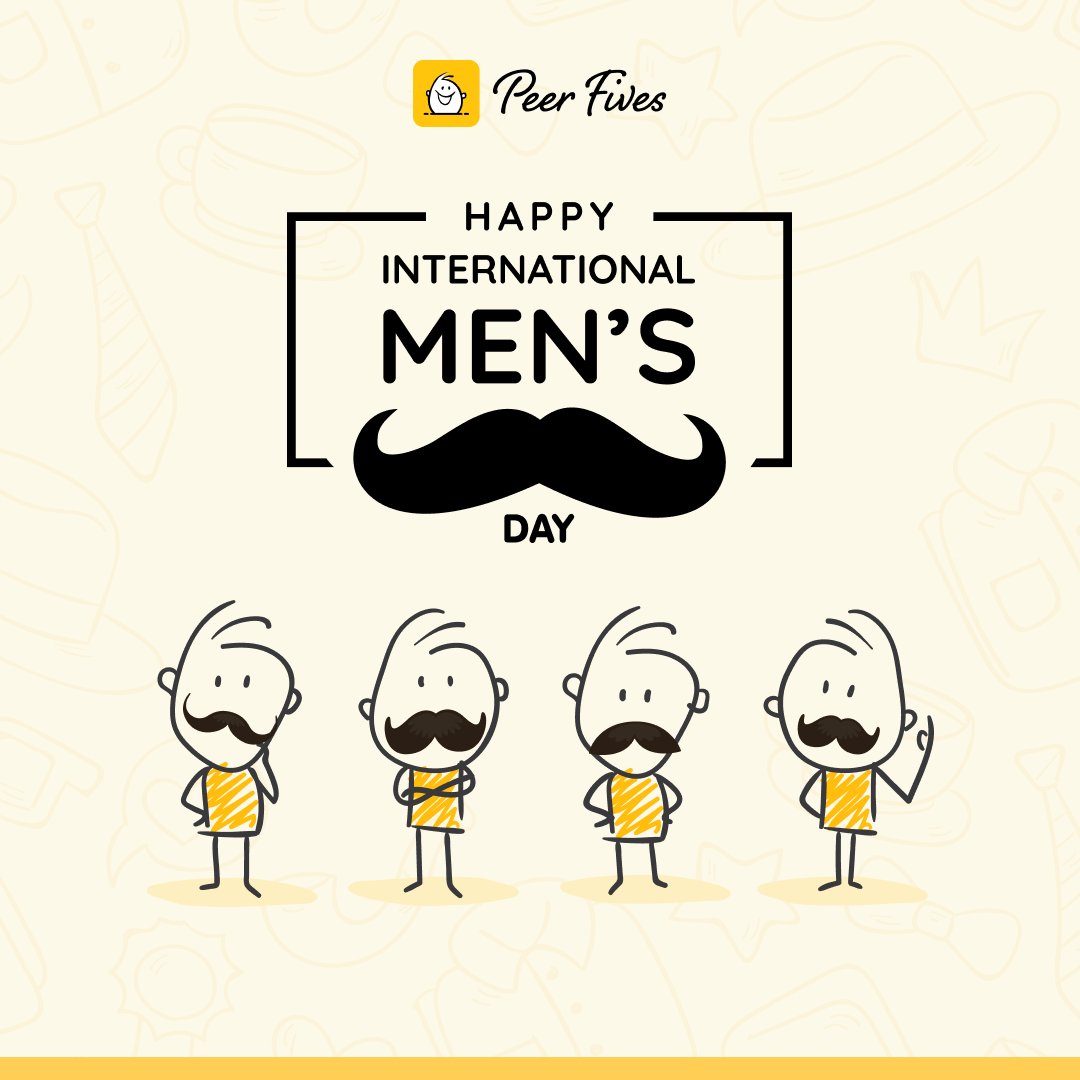 Happy International Men's Day to all the amazing men out there! We appreciate and celebrate you today and every day.

#InternationalMensDay2023  #CelebrateMen #internationalmensday #rewardsandrecognition #appreciate #peerfives