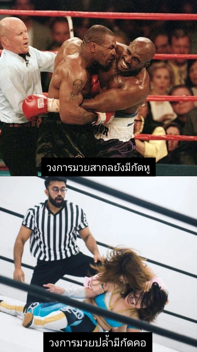 วงการมวยสากลยังมีกัดหู 🥊🔥
วงการมวยปล้ำก็มีกัดคอ 🦇🔥
#JeneyAkiraKuro #Matcha
#SetupTH
#MikeTyson #EvanderHolyfield
#Wrestling #ProWrestling #ThaiProWrestling #ProfessionalWrestling #ProfessionalWrestlinginThailand #Boxing