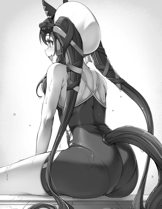 ヴィブロスちゃん…ケツのサイズがなかなか…うむ……いいね…#ウマ娘 