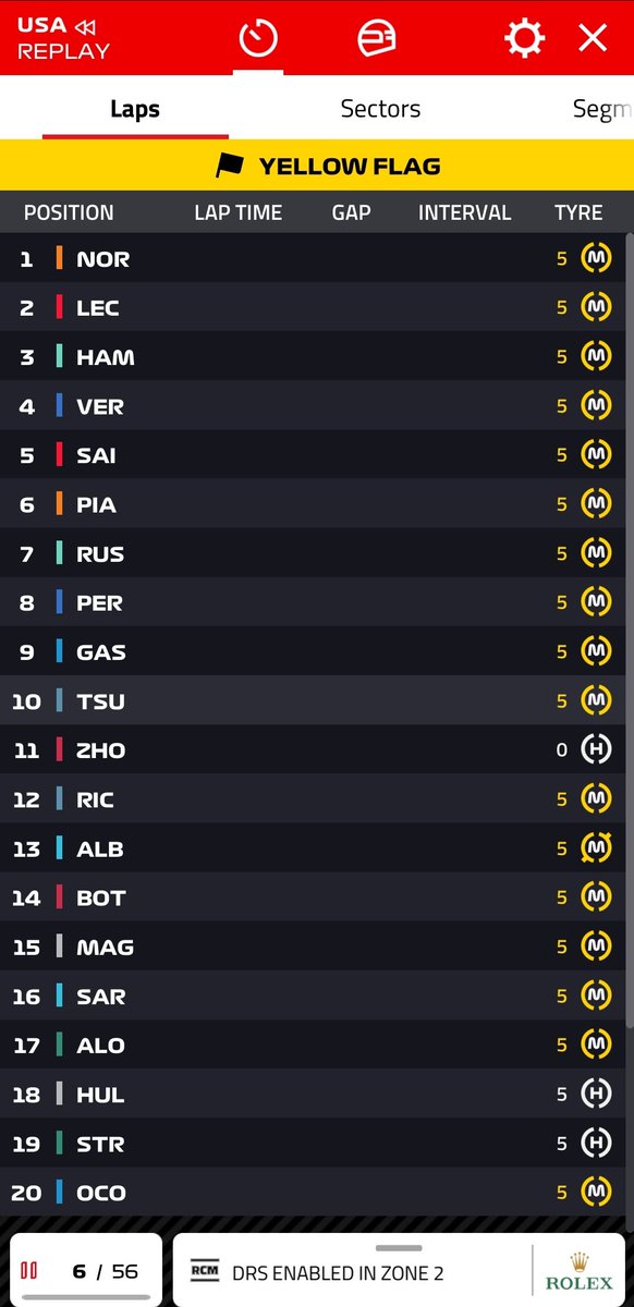 wile8190's tweet photo. @F1Help Please fix the live timing! Not working in the app and website https://t.co/7sqHkhnHy1