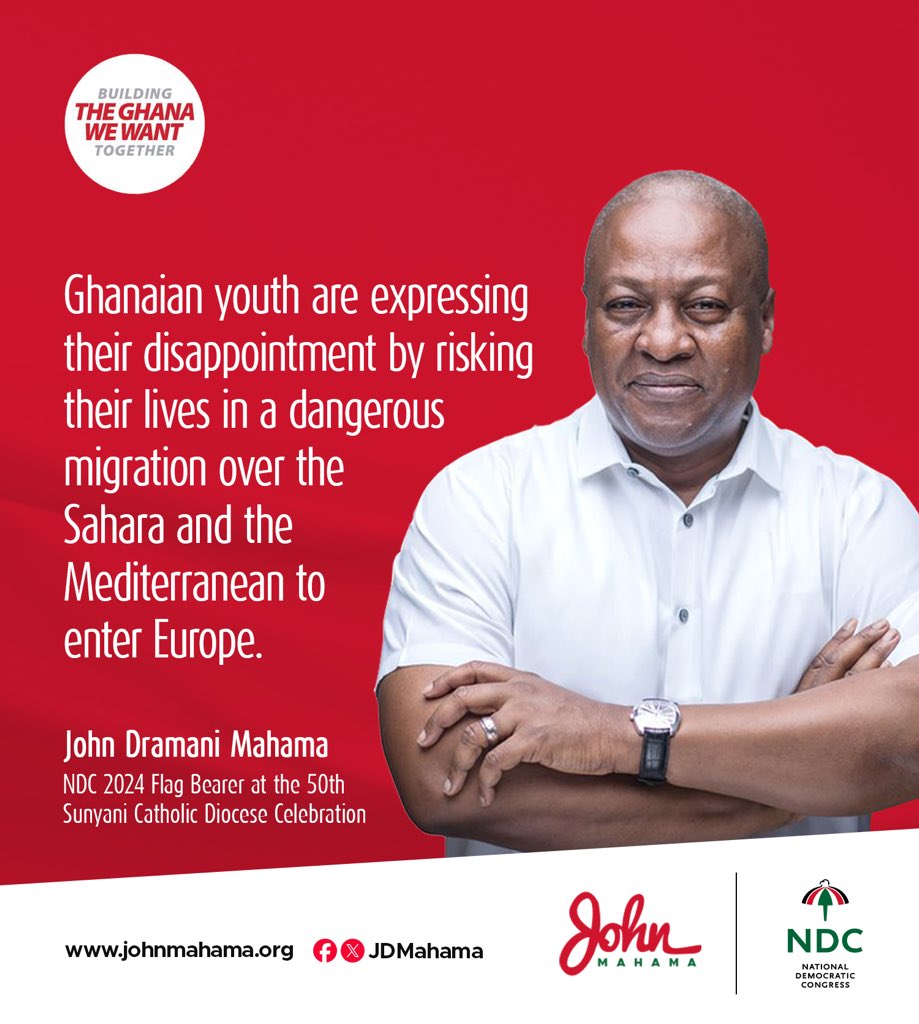 JDMahama tweet picture