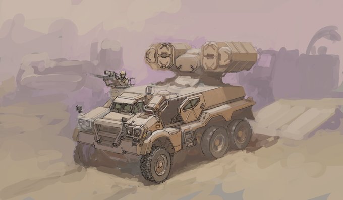 「ground vehicle machine gun」 illustration images(Latest)