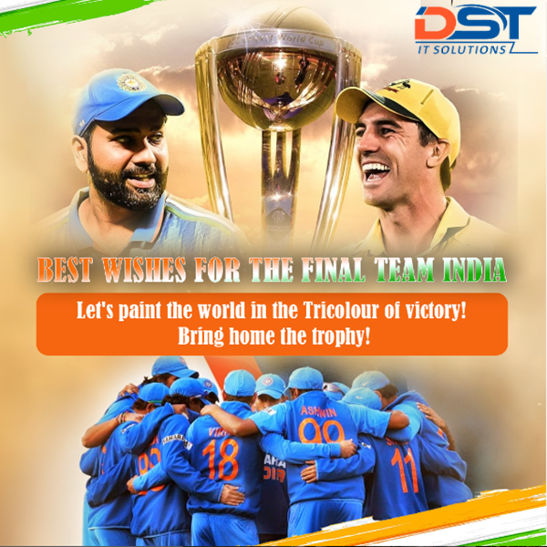 DivineSoftTech's tweet photo. Best wishes to Team India for the world Cup Finals ,2023

#india #indiaworldcup2023 #teamindia #dstitsolutions #divinesofttechnology #worldcup2023india https://t.co/98Y9uC2S2R