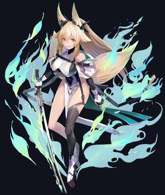 ⚔対魔狐翠燐さん🦊翠気開放 