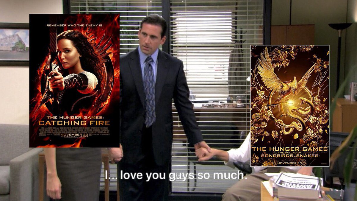 thngergames's tweet photo. sim, catching fire e the ballad of songbirds and snakes, vocês são os maiorais https://t.co/qYb1CLRmRF