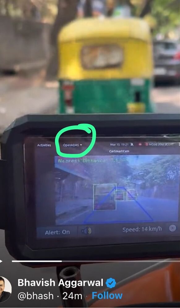 vietanhdev's tweet photo. My open-source project on a Scooter? 😀 https://t.co/8EfaSlujUL