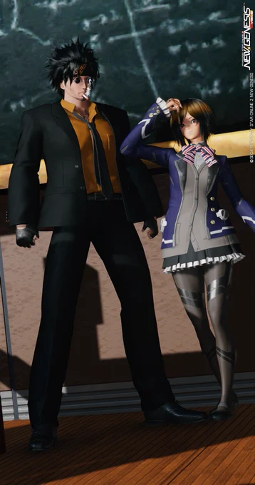 教室に生徒編入させた#PSO2NGS 
