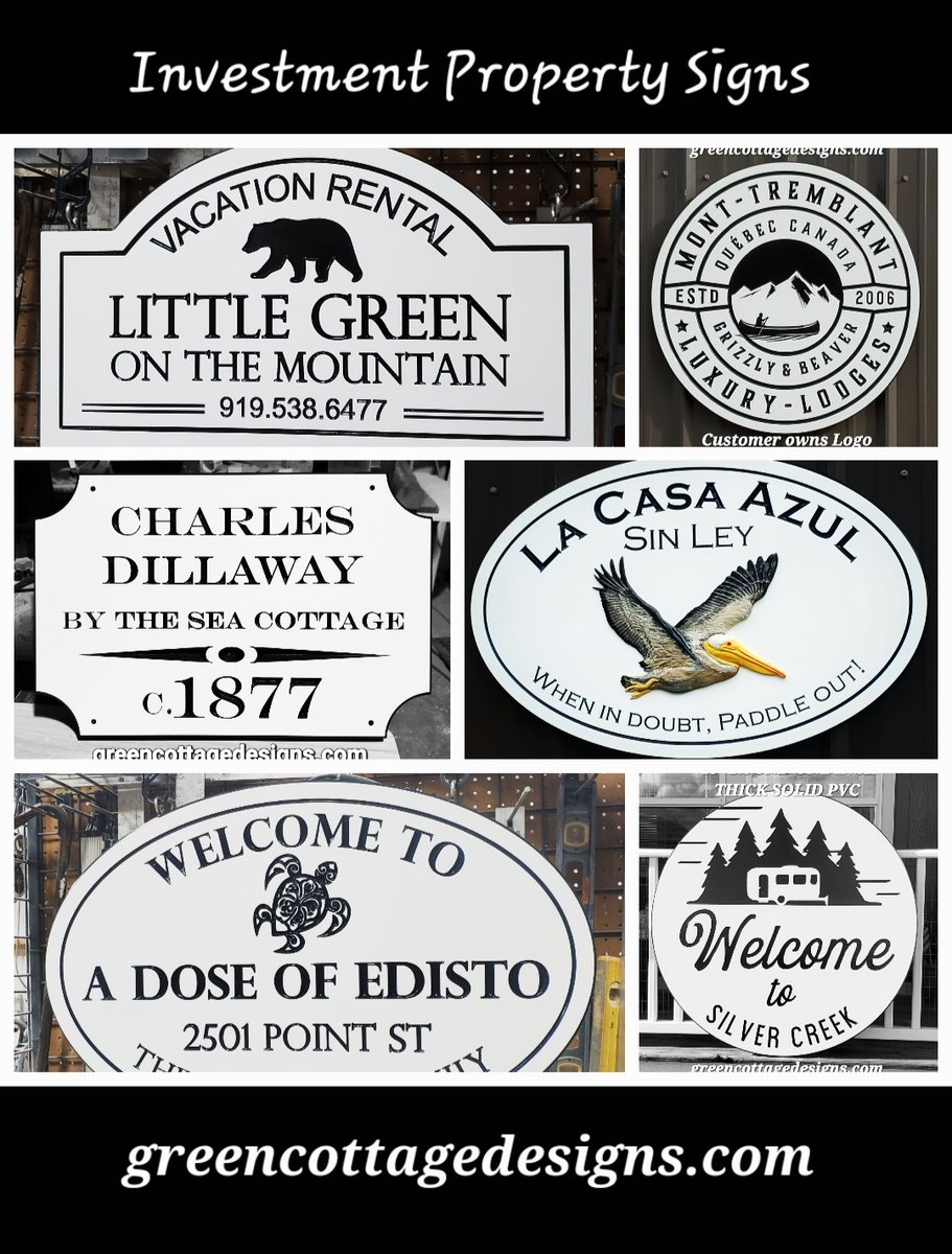 cottage_green's tweet photo. Solid PVC Signs Carved Engraved Painted Designs Business ⛵️ Residential 🎁 Personalized Gifts by https://t.co/mxWEx0ly9j #SeaCottageSign #MountainCabinSign #BeachHouseSign #HistoricHouseNamePlaque https://t.co/wNpbcHWdID