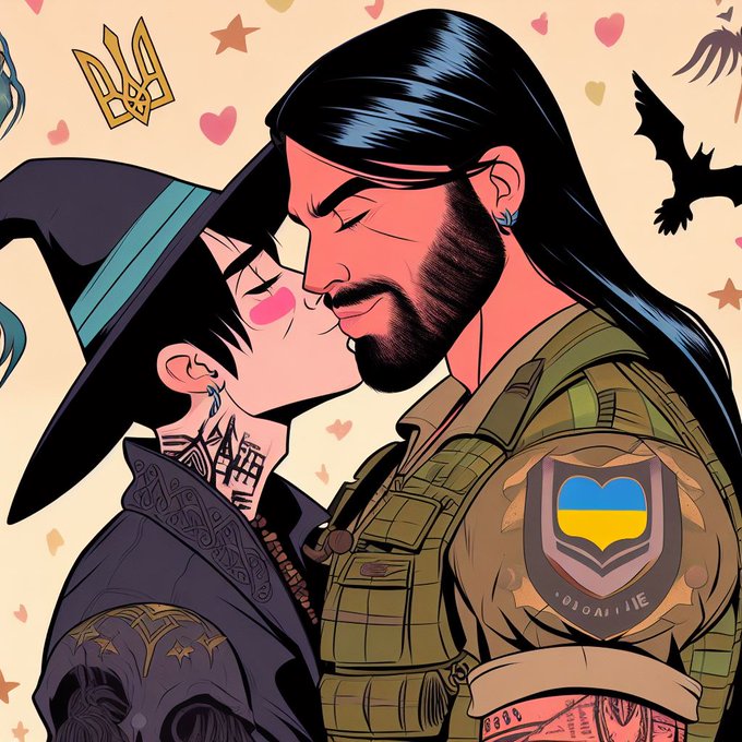 Наша історія кохання, Belial Witch &amp; Hicks (witch boy and soldier) #bl #yaoi #disney #pixar #ukraine<a href="/tag/disney"class="tags"><span>#disney</span></a><a href="/tag/art"class="tags"><span>#art</span></a><a href="/tag/ukraine"class="tags"><span>#ukraine</span></a><a href="/tag/guys"class="tags"><span>#guys</span></a><a href="/tag/gay"class="tags"><span>#gay</span></a><a href="/tag/witch"class="tags"><span>#witch</span></a><a href="/tag/war"class="tags"><span>#war</span></a><a href="/tag/soldier"class="tags"><span>#soldier</span></a>