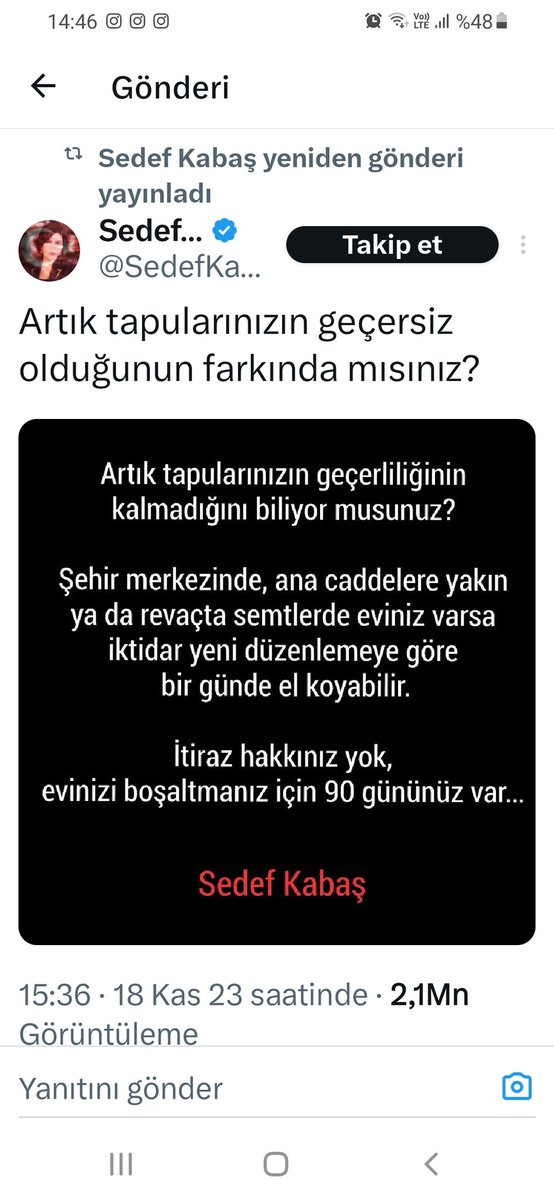 #DezenformasyonYasası kapsamında gerekli açıklama yapılmış olabilir mi sayın @fahrettinaltun başkanım..