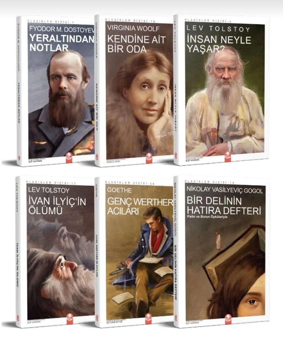 eveeet dostlar 😊

Dünya Klasikleri eserleri ile karşınızdayız, beni takip edip RT eden bir arkadaşa hediye edeceğiz 😊

Not: Çekilişimiz 25 Kasım Cumartesi günü açıklanacaktır 😊