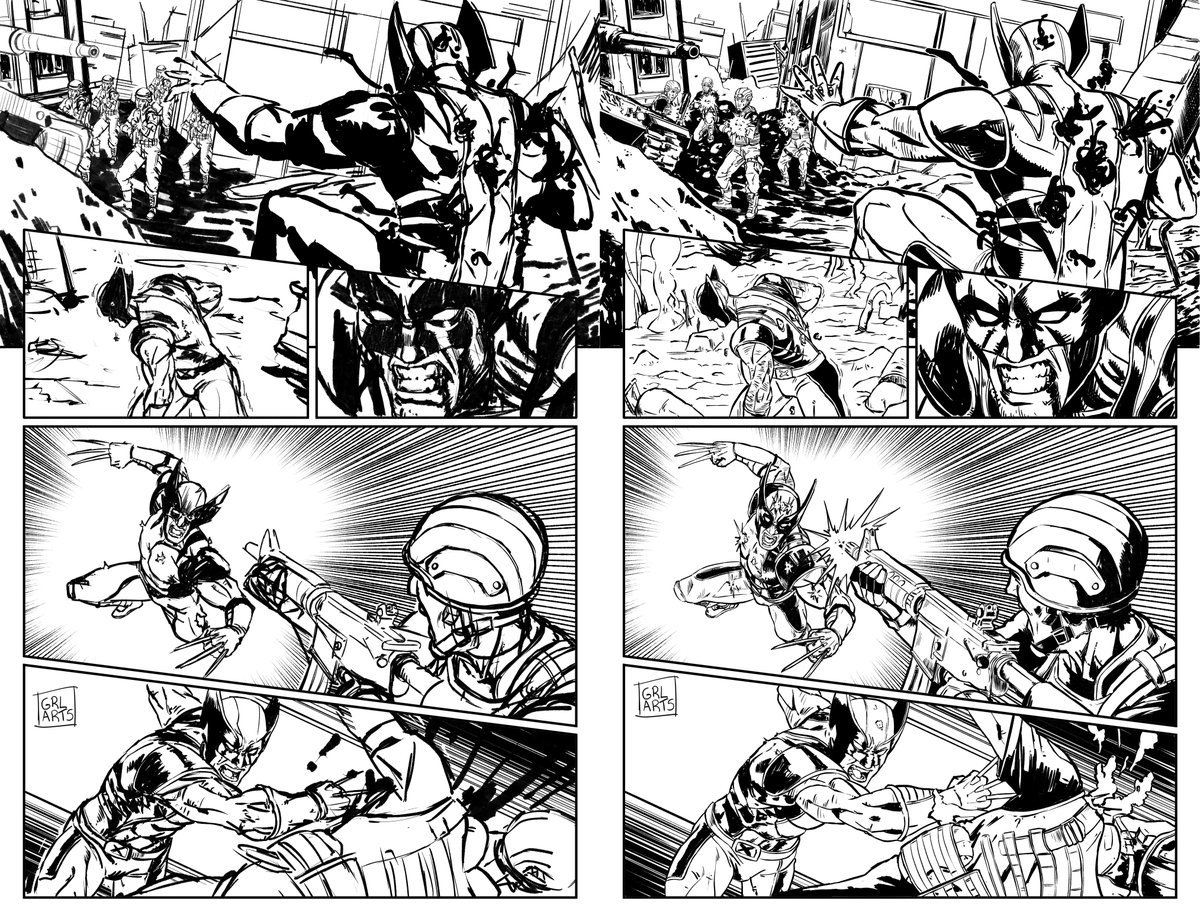 X-Men Comics - Page 1&amp;2

This is a school exercise with the aim of simulating an audition for a publishing house, in this case Marvel!

#xmen #comics #marvel #xmencomics #marvelcomics #ink #exercise
