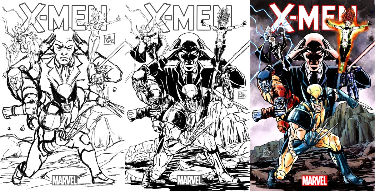 X-Men Cover 

This is a school exercise with the aim of simulating an audition for a publishing house, in this case Marvel!

#xmen #comics #cover #xmencomics #xmencover #marvelcomics #marvelcover #xmencover #exercise