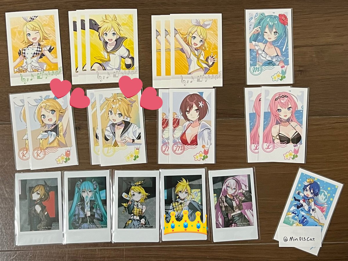 1227_39's tweet photo. @Min013Cat はじめまして、こんばんは。検索より失礼致します。
画像をお借りしまして👑＞💕の順で求めているのですが、画像1.2.3の中から交換可能なものはございますでしょうか？
また、お取引可能時期が1月からになります。
ご検討よろしくお願い致します。 https://t.co/gp6mS0Asti