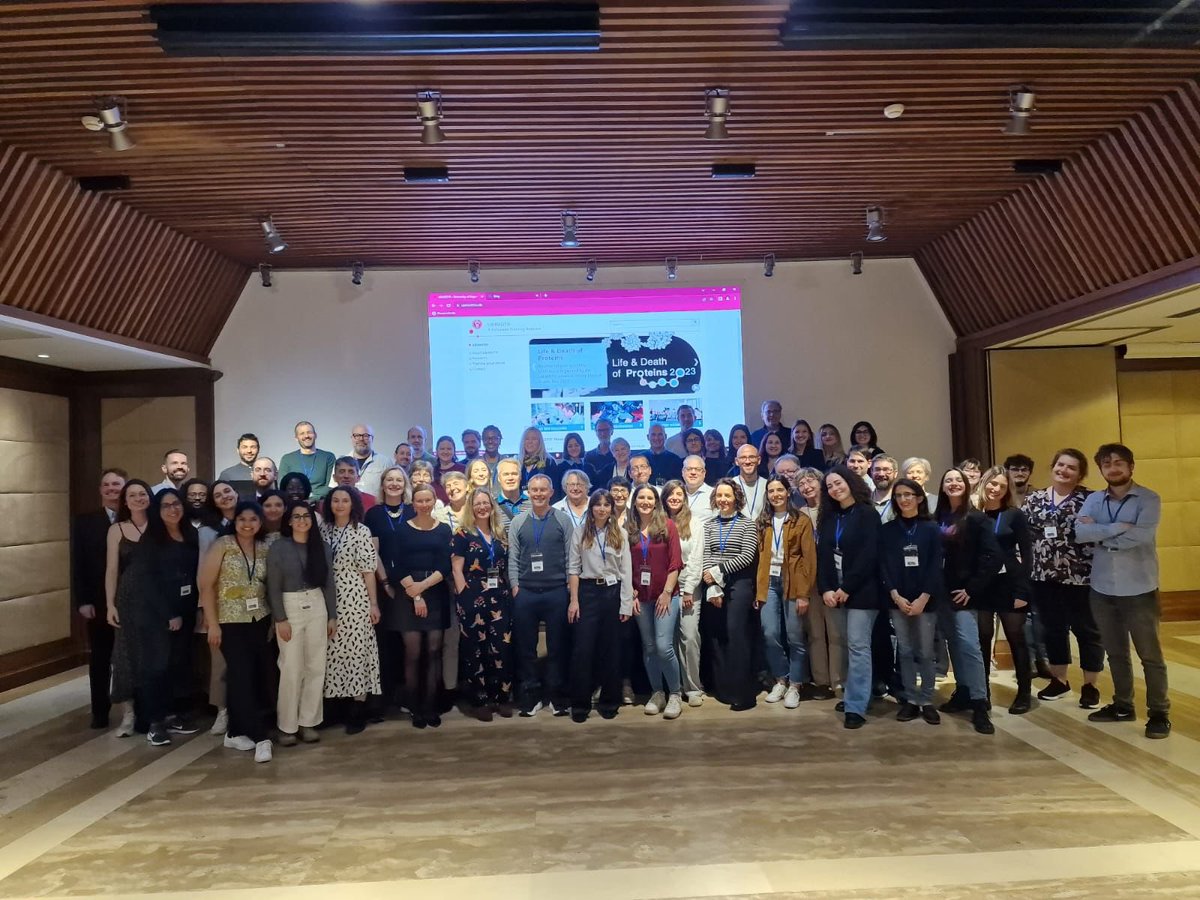 Great meeting in Rome on life and death of proteins. Excellent talks, scientific interactions and food. Thanks to Stefano and co-organisers! <a href="/ubimotif/">UBIMOTIF</a>
