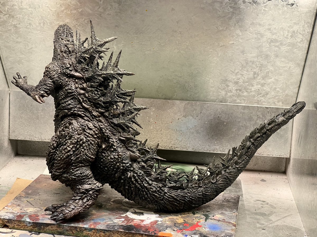 ゴジラ-1.0 一番くじA賞のリペイント完了しました！ 今回もモデルは