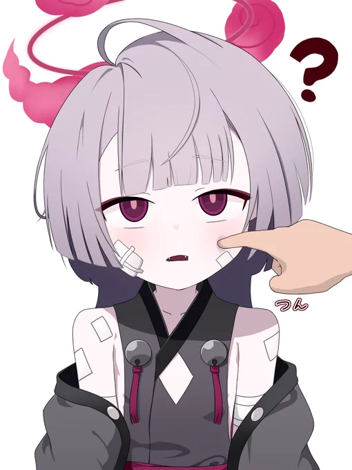 #ブルアカ例の手前ちゃん 