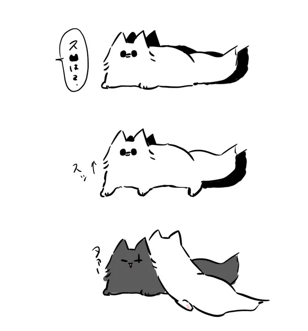 影かとおもった。五夏🐈 