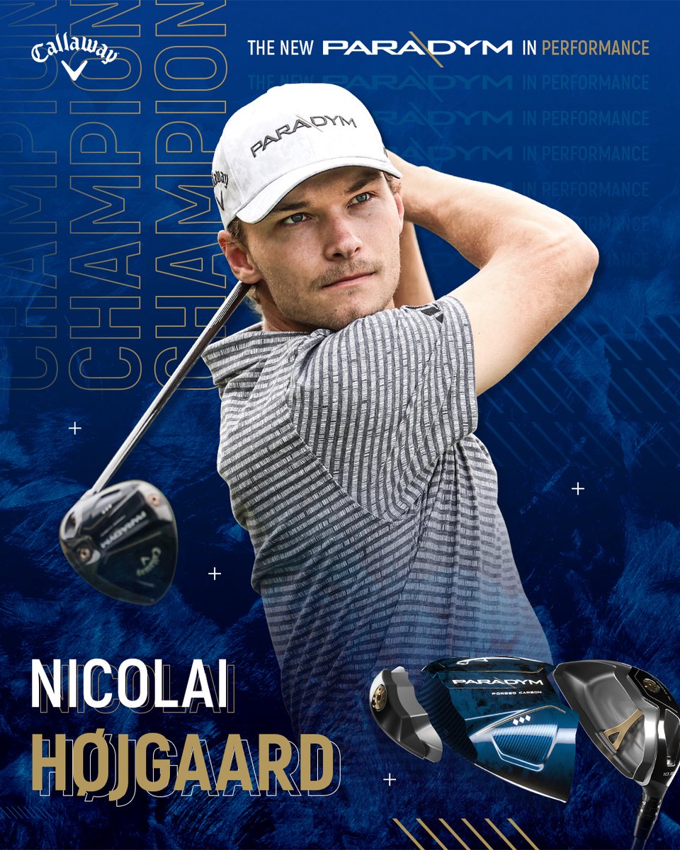 Superb from start to finish! Congratulations to Nicolai Højgaard on winning the #DPWTC! 🏆🇦🇪 That’s now 3 <a href="/DPWorldTour/">DP World Tour</a> wins for the 22-year old superstar! 🏆🏆🏆🇩🇰

#TeamCallaway | #WinnersPlayParadym