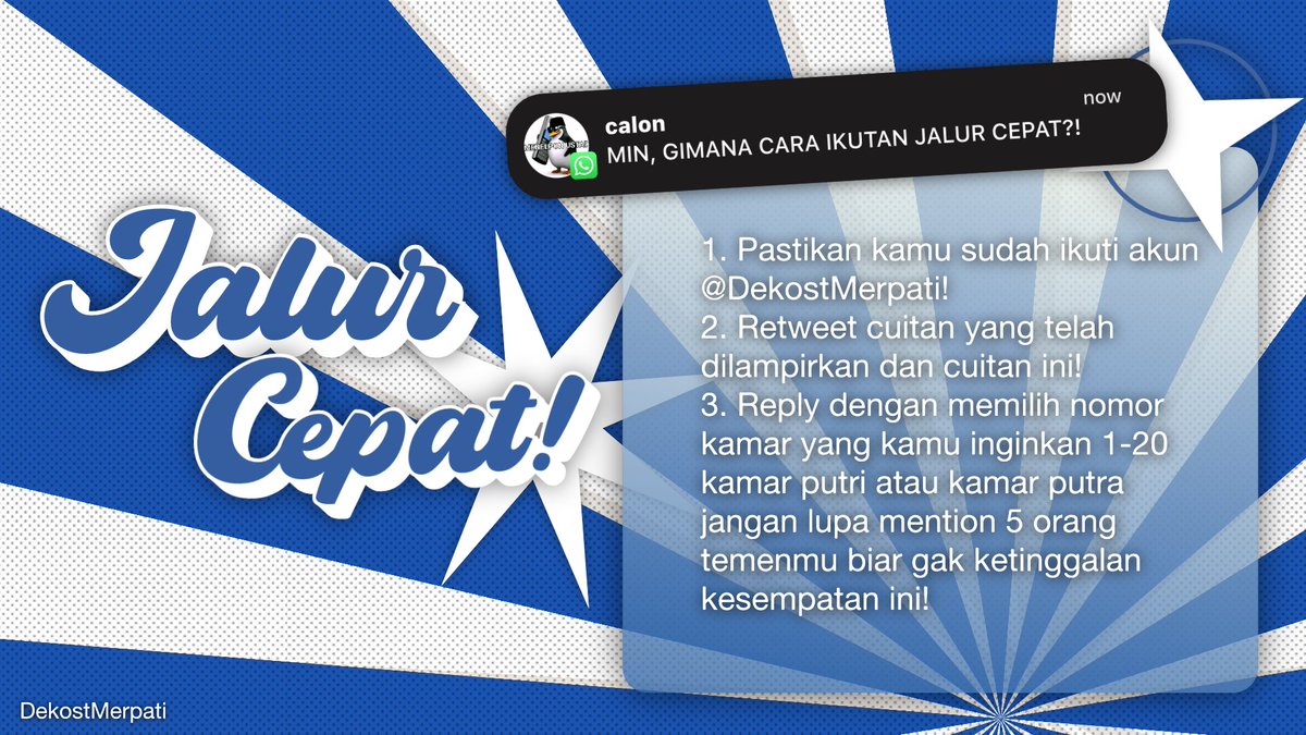 Kos Merpati! tweet media