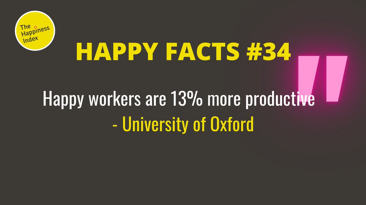 happinessindex's tweet photo. 🧠 #WorkFacts 34  🤔 | This series will provide workplace stats/facts/studies that caught our eye 👀 ... both for good and bad reasons! #HR #Workplacehappiness #Culture #facts https://t.co/xim7ObBEQg