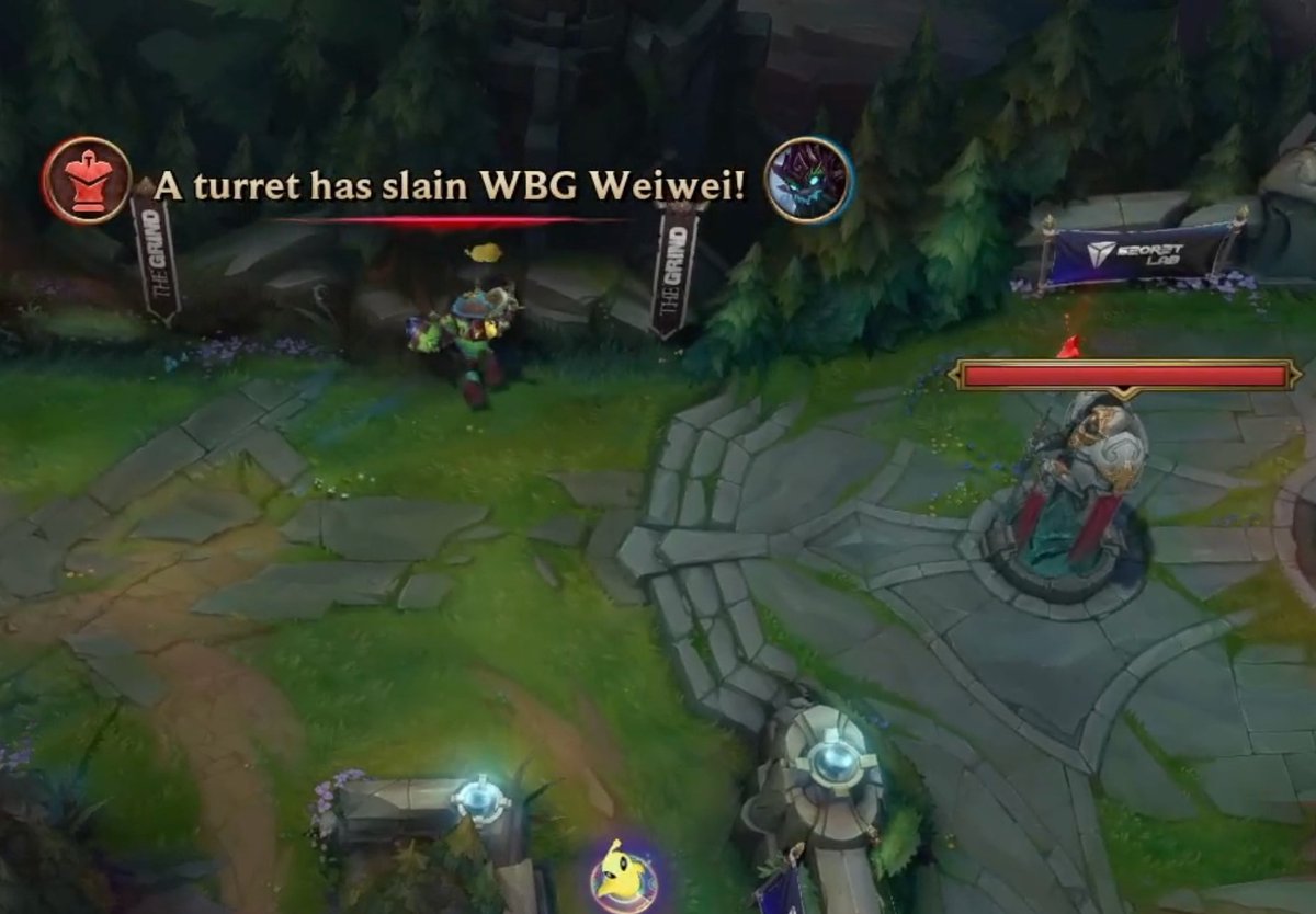 ChapauPointu's tweet photo. 🤯Stat terrifiante sur ce BO: Cette tour a un meilleur KDA que TheShy🥶 https://t.co/lfL20ElOdz