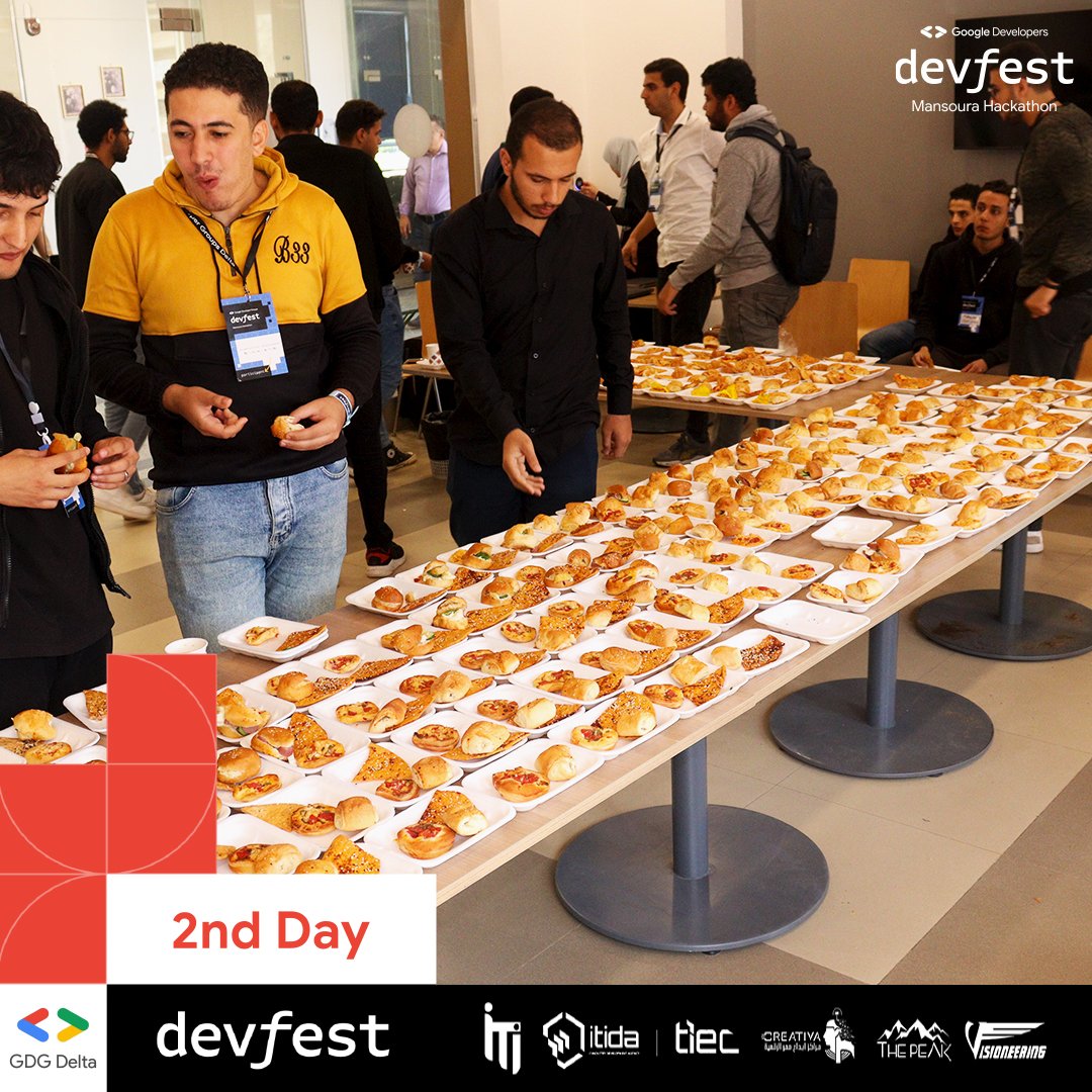 GDG_Delta's tweet photo. Coffee break time π·
Recharge your power! π·
@Nour_BOUAYADI @Akram_Zeyada @googledevgroups @GoogleArabia
#TechInnovation #DevFestMansouraHackathon2023 #DevFest2023 #DevFestMansoura2023 #DevFestNewStyle #NewStyleMansoura23 #GDGDelta #WTMDelta #freepalestine https://t.co/dYZNn3V6XG