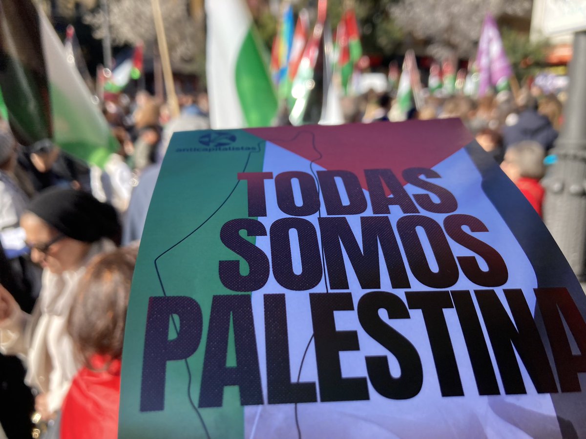Laura_n_f's tweet photo. Helena Maleno: “Es una obligación y una responsabilidad alzar la voz por Palestina” #vocesporpalestina https://t.co/TPDaPzjtgd