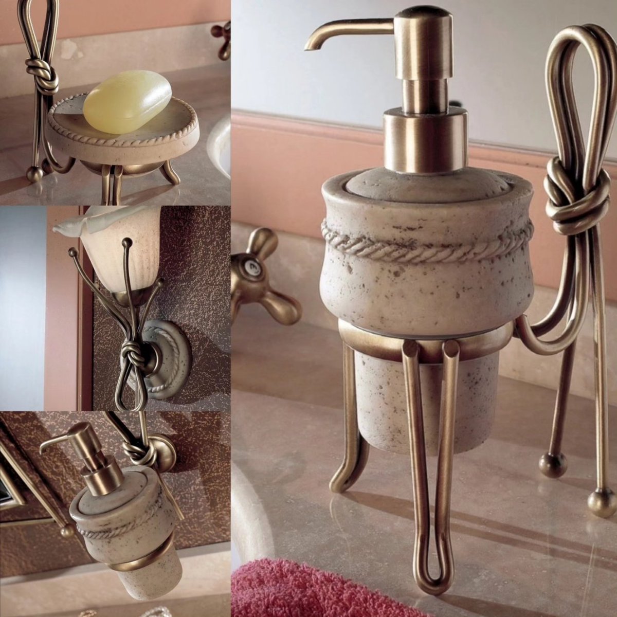 Luxus Interieur Design by Piazza des Wohnens. Wunderschöne handgefertigte Badezimmermöbel und Accessoires direkt ab Werk Italien.