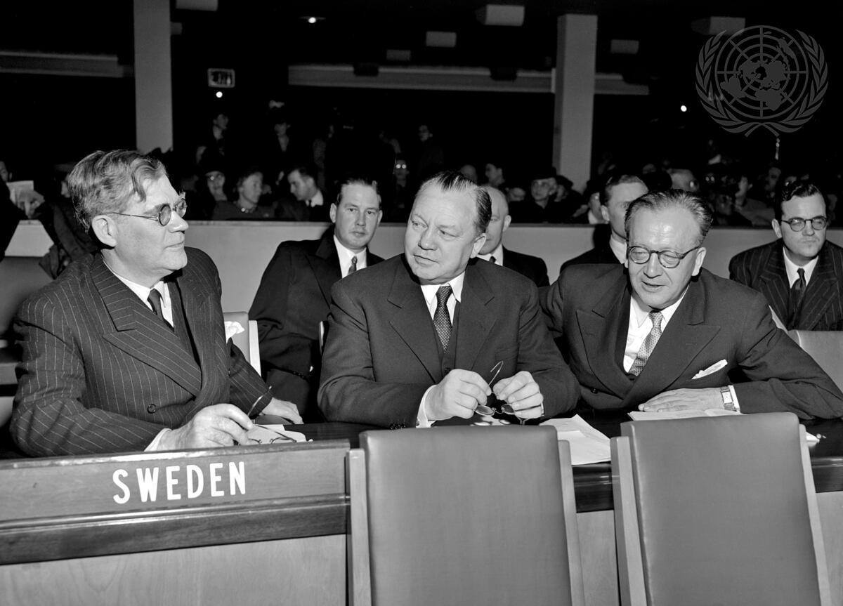 As we observe Sweden’s 77 years in the UN, Sweden will work unwaveringly to further the UN’s mission for peace, equality and sustainability. We must mobilise to increase the pace of poverty reduction, meet humanitarian needs and push for climate action. #SwedenUN77
