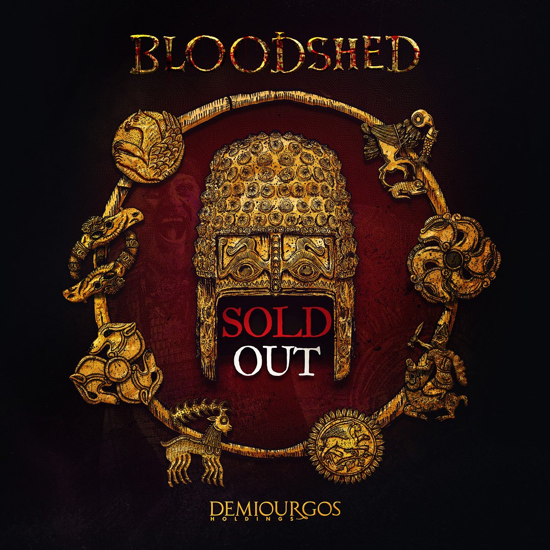 DemiourgosH's tweet photo. Thanks and gratitude for the support of our community on @MultiversX 

Bloodshed 8861 NFTs Sold Out in Ouro!

A massive passive income farm incoming on Vesta Dex for the community weekly rewards! More about this in the coming days.

Have a beautiful Sunday and let's build build build.