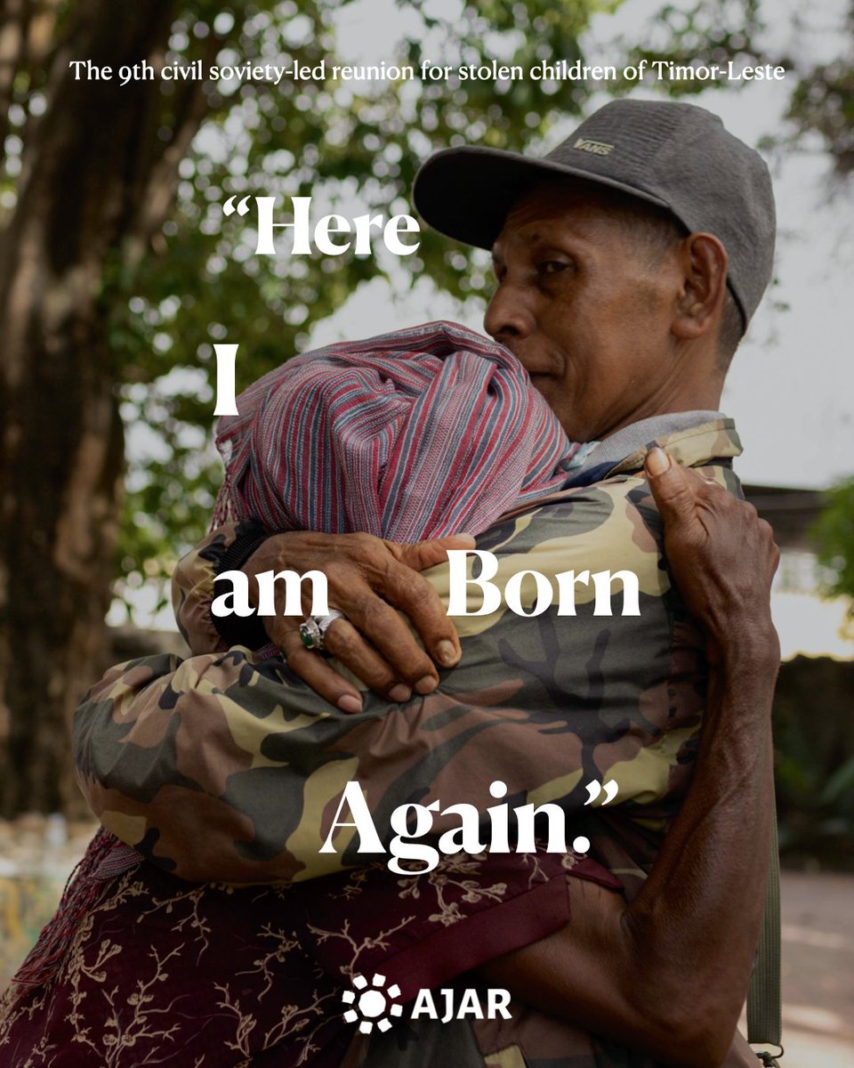 asia_ajar's tweet photo. Last year, after a 2-year delay due to the pandemic, with significant support from the Government of Timor-Leste through @CentroChega, @asia_ajar and the Labarik Lakon working group held the week-long eighth reunion in Timor-Leste.

#ReuniteTimorLesteFamilies https://t.co/G9h5dpDWvf