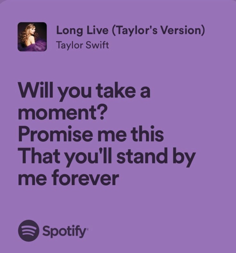 tallycrs's tweet photo. #TaylorItsNotYourFault it’s a life long promise we’ll stand by you till the very end 🤍 #WeLoveYouTaylor https://t.co/haW7le4mcV