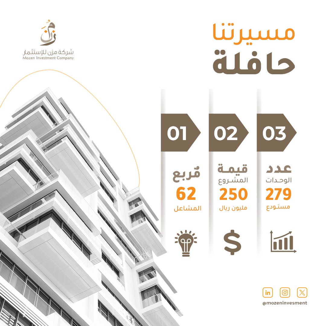 mozeninvesment's tweet photo. جانب من مشاريعنا| مربع 62 المشاعل.
يقع في مدينة الرياض وتم تنفيذه على أرض بمساحة 498415 متر مربع
وفر هذا المشروع 279 مستودع جاهز للعمل.
#مُزن_للاستثمار_العقاري https://t.co/4DnC61ShTy