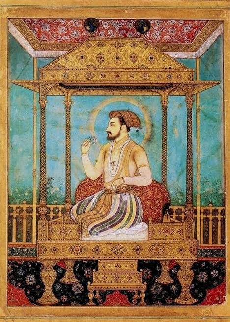 archeohistories's tweet photo. Peacock Throne - the symbol of 'Royalty' :

Peacock Throne, also known as Mayura Throne, was throne of Emperors or Padshahs, of Mughal Empire of India. It was located in Red Fort of Delhi, India; imperial capital of Mughal Empire. Over the centuries, many different Mughal emperors ruled their vast lands from throne.

Peacock Throne was a wonder to behold, a gilded platform, canopied in silk and encrusted in precious jewels. Built in 17th Century CE, for Mughal Emperor Shah Jahan (1592-1666 CE). Although the piece only lasted for a short while, its legacy lives on as one of most ornate and highly sought after pieces of royal property in region's history. A relic of Mughal Golden Age, piece was originally lost and recommissioned before being destroyed forever by rival dynasties and empires.

When Shah Jahan ruled the Mughal Empire (1628-1658 CE), it was at height of its Golden Age, a period of great prosperity and civil accord amongst Empire's people, covering most of India. Recently, capital had been re-established in Shahjahanabad in ornately decorated Red Fort, where Jahan held many decadent feasts and religious festivals.  Red Fort, which served as core of Mughal government. Inside Red Fort was a chamber called Diwan-i-Khas or Hall of Private Audiences. There, emperor received guests and ambassadors. The focal point of the hall was the Peacock Throne, throne was completed earlier in reign of Shah Jahan after many years of work. It was inaugurated in 1635 CE, before beginning of construction of Shahjahanabad. Nevertheless, Peacock Throne was most important site in new imperial capital, as it symbolized Mughal Emperor's authority. However, emperor knew that in order to be, as Solomon had been, "Shadow of God" or arbiter of God's will on earth, he needed to have a throne like his.

Emperor Shah Jahan commissioned a jewel-encrusted  gold throne to be built on a pedestal in courtroom, where he could then be seated above crowd, closer to God. Among hundreds of rubies, emeralds, pearls, and other jewels embedded in Peacock Throne was famed 186-carat Koh-i-Noor diamond, which was later taken by the British. Shah Jahan, his son Aurangzeb and later Mughal rulers of India sat on glorious seat until 1739 CE, when Nader Shah of Persia sacked Delhi and stole Peacock Throne.

Unfortunately, throne was destroyed before advent of modern photography, there are no photographs of Peacock Throne. However, many artists sketched throne during its existence. Furthermore, historians such as Abdul Hamid Lahori, Inayat Khan and Francois Bernier described the throne.

In 1747 CE, Nader Shah's bodyguards assassinated him, and Persia descended into chaos. Peacock Throne ended up being chopped to pieces for its gold and jewels, and used for Persian crown. Conceivably, it could have been split apart and sold or used for Iran's Sun Throne. Although, original was lost to history, some antiquities experts believe that legs of Qajar Throne (1836 CE), which was also called Peacock Throne, might have been taken from Mughal original. The 20th century Pahlavi dynasty in Iran also called their ceremonial seat "Peacock Throne," continuing this pillaged tradition.

Several other ornate thrones may have also been inspired by this extravagant piece, most notably the overexaggerated version King Ludwig II of Bavaria had made some time before 1870 CE, for his Moorish Kiosk in Linderhof Palace. 

Metropolitan Museum of Art in New York City is said to also have potentially discovered a marble leg from pedestal of original throne. Similarly, Victoria and Albert Museum in London said to have discovered same years later. 

However, neither of these have been confirmed. Indeed, glorious Peacock Throne may have been lost to all of history forever, all for want of power and control of India at turn of 18th-19th Centuries CE.

📷 : A 17th Century CE, Mughal Miniature Painting, depicts Emperor Shah Jahan on Peacock Throne.

#archaeohistories